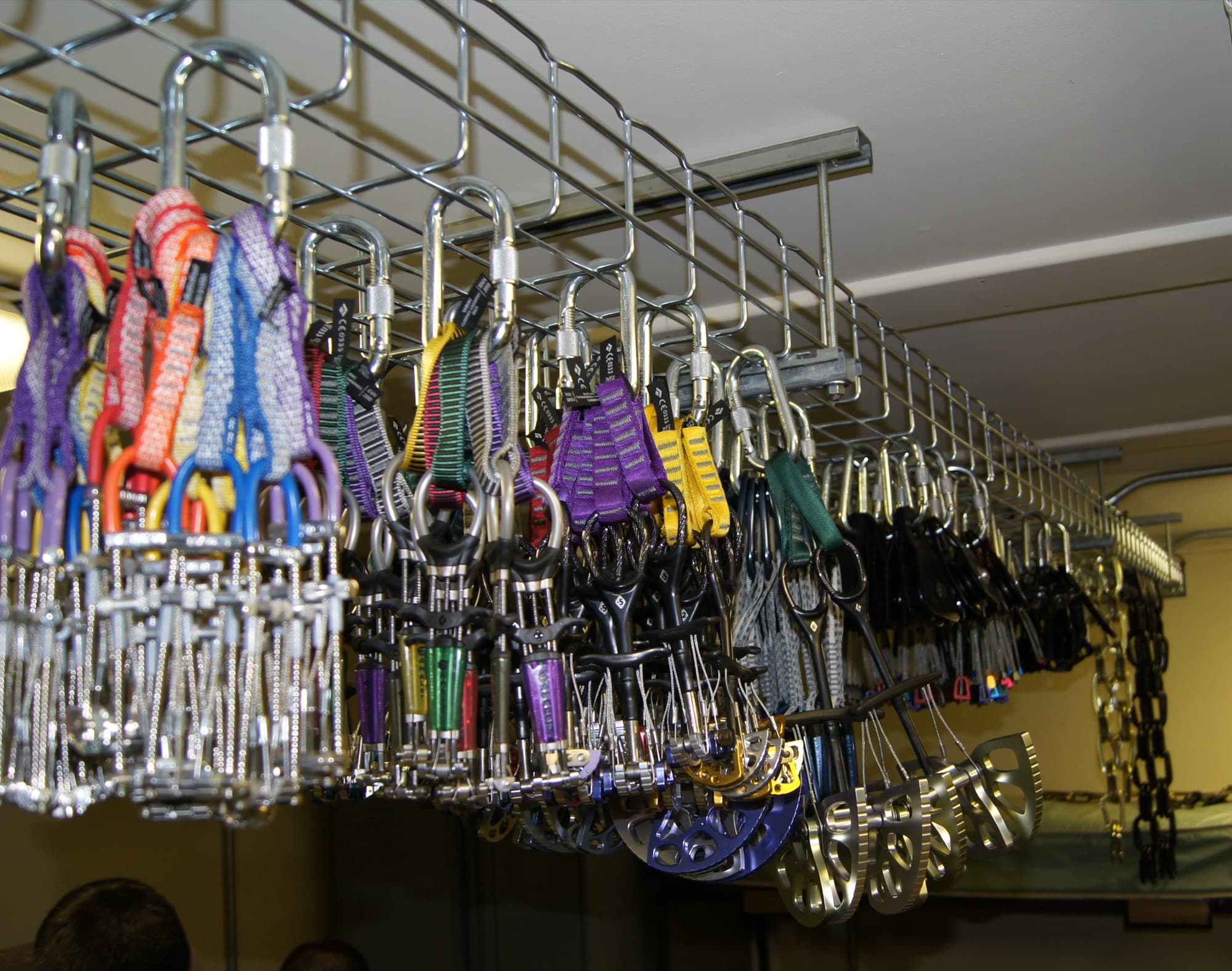 Racked, certified climbing and rigging gear — image 1 of 3