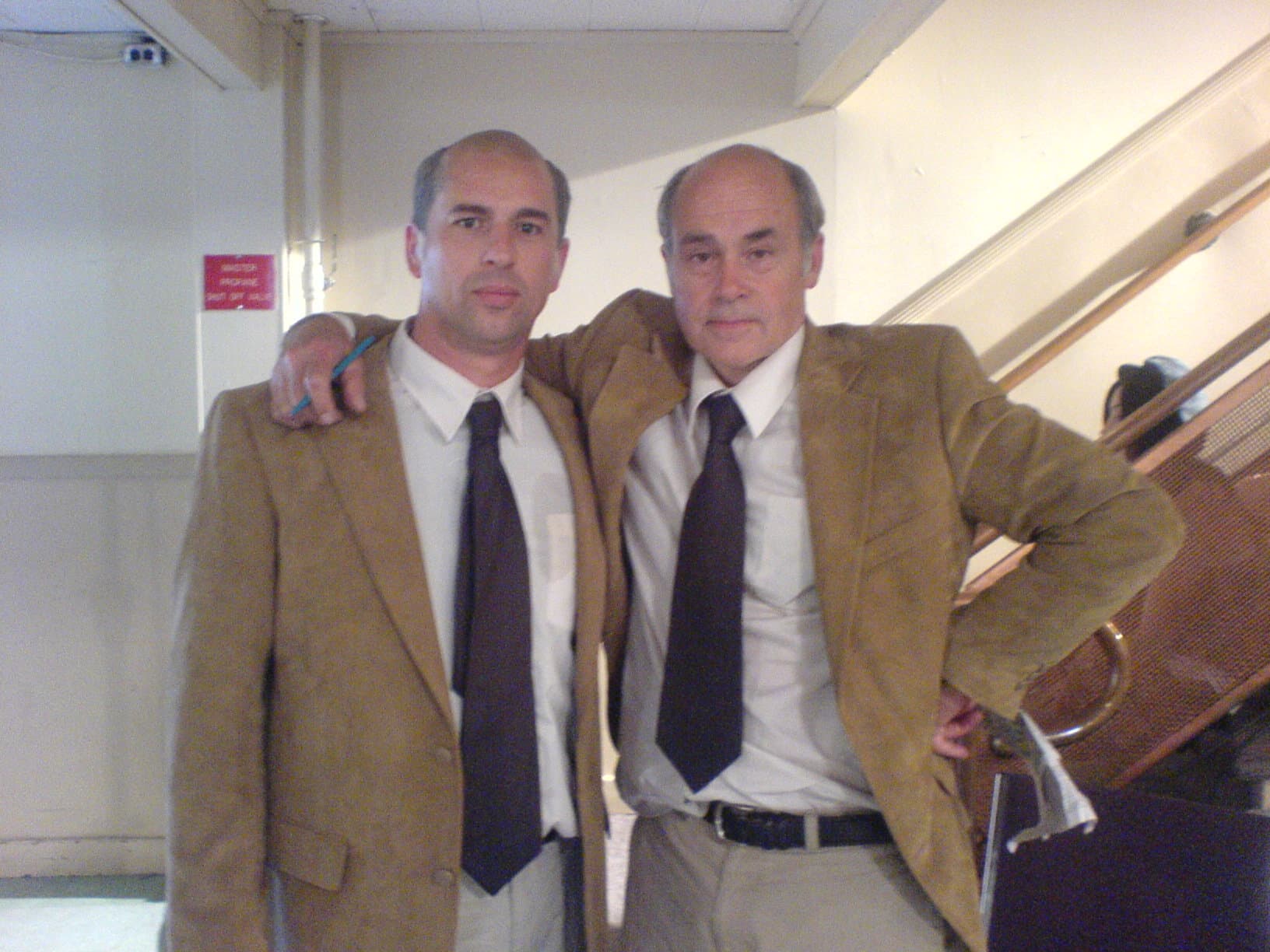 Stunt doubling — wardrobe match on set
